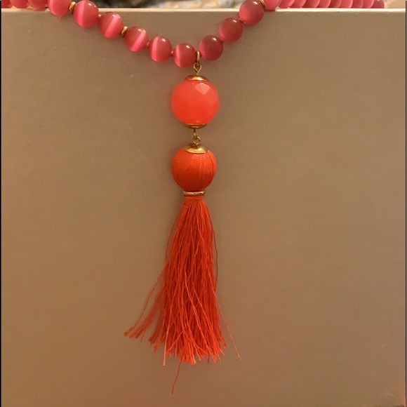 Kate Spade Pink Swing of Thing Necklace NWT - Picture 3 of 8